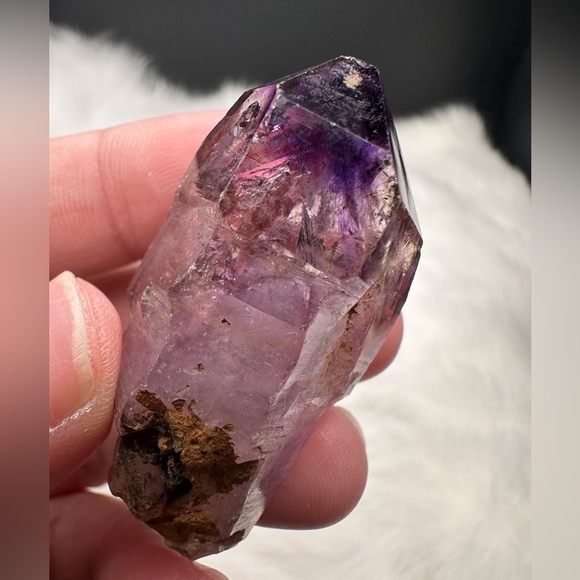 Super 7 Amethyst Smokey Scepter - Picture 3 of 9